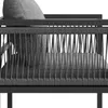 Gartenlounge-Set 5-teilig Ecksofa mit Tisch & Hocker, 150kg Produktbild-Vorschau 11