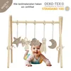 LuMali Baby Gym z 5 zabawkami i matą, składana łukowa Podgląd zdjęcia produktu 4
