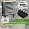 Werkstattwagen 99x82 cm Werkzeugwagen 7 Schubladen mit Produktbild-Vorschau 4