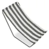 A striped beach chair on a white background. Produktbild-Vorschau
