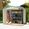 Domek narzędziowy Outsunny 2,5 m² z dachem dwuspadowym, Podgląd zdjęcia produktu 5