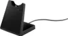 A black Jabra charging stand with a USB-C cable attached, shown against a white background. Anteprima dell’immagine prodotto
