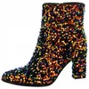 Buffalo Zoe Ankle Boot Stiefelette Schwarz Produktbild-Vorschau 3