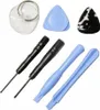 A collection of electronic repair tools laid out on a white background. Produktbild-Vorschau