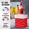 MONZANA Aufblasbarer Weihnachtsmann im Kamin 178 cm Produktbild-Vorschau 5