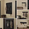 doporro Garderobenhaken Kleiderhaken Wand mit 7 Haken für Produktbild-Vorschau 4