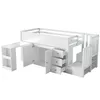 Flieks Lit superposé 90x200cm avec bureau extensible, lit Voir les images du produit 9