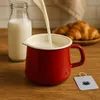 Smaltovaný hrniec na mlieko 1,1 l - s výlevkou a rukoväťou Náhľad obrázku produktu 7
