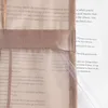 Delien Raffrollo mit Schlaufen Voile Uni Panneaux Küche Produktbild-Vorschau 7
