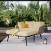 Hochwertiges Gartensofa & Sonnenliege mit 10cm Polster, Produktbild-Vorschau 3