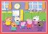 Clementoni Puzzle 4in1 Peppa Pig SuperKolor 21516 Anteprima dell’immagine prodotto 5