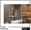 Specchio da Bagno da Parete con Mensola Bianco 50x60 cm Anteprima dell’immagine prodotto 8