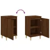 The Living Store Noční stolek hnědý dubový vzhled 40x35x70 Náhled obrázku produktu 8