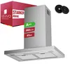 LEVIVO A++ Dunstabzugshaube 60cm Umluft & Abluft mit 380 Produktbild-Vorschau 1