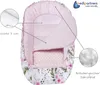 Babynest, Reisebett, Babynestchen, 100x60x15, Baumwolle Produktbild-Vorschau 2