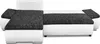 Design Modern Ecksofa L-form Bettfunktion Couch Leder Produktbild-Vorschau 6