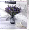 Künstliche lila Blumen, 12 Stück, dekorativer Produktbild-Vorschau 9