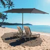 Puluomis Parasol 400 x 200 x238cm UPF 50+ avec manivelle Voir les images du produit 7