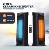 Monzana Stufa 2000W 15-40° Timer Telecomando Oscillazione Anteprima dell’immagine prodotto 2