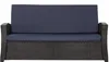 Bankkissen 160×60×50x7 cm blau – Sitzkissen für Gartenbank Produktbild-Vorschau 1