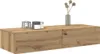 vidaXL Nástenná polica so zásuvkami Artisan dub 100x36x19 Náhľad obrázku produktu 1
