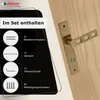 DOMINO Türgriff 78 Drückergarnitur WC - Badezimmer Set | Produktbild-Vorschau 5