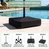 COSTWAY Dubbele parasol met standaard, 450x260 cm, Productafbeelding-voorbeeld 7