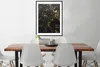 MuchoWow® Gerahmtes Poster Marmor - Textur - Grau - Gold - Produktbild-Vorschau 3