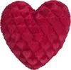MAGMA Heimtex - Kissen FLUFFY HEARTS - 40 x 35 cm - Rot - Produktbild-Vorschau 1