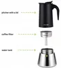 Caffettiera in acciaio inossidabile, 450 ml, KAMILLE Anteprima dell’immagine prodotto 5
