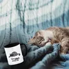 nen Scheiß muss ich Kaffeebecher Schwarz mit coolem Produktbild-Vorschau 3
