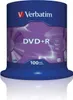 A spindle of Verbatim DVD+R discs. Produktbild-Vorschau