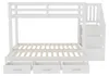 Etagenbett 90 x 200 cm mit Ausziehbett 90/180 x 190 cm, Produktbild-Vorschau 13