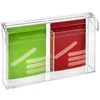 2-fach Prospektbox mit Deckel wetterfest / DIN A5 Produktbild-Vorschau 2