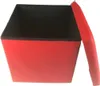 Sitzhocker mit Stauraum Sitzwürfel mit Deckel faltbar Produktbild-Vorschau 5