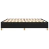 vidaXL Boxspringbettgestell Schwarz 200x200 cm Stoff Produktbild-Vorschau 5