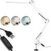 LUMILED LED 8W stolová lampa Kancelárska biela stolová Náhľad obrázku produktu 1