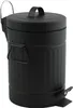 MSV Treteimer fur Bad/Toilette - schwarz - 3L - 17 x 26 cm Produktbild-Vorschau 10
