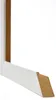 A close-up, angled view of a white picture frame corner. Produktbild-Vorschau