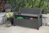 KETER Banc Otter, plastique, graphite KETER 259122 Voir les images du produit 3
