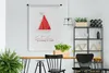MuchoWow® Wandteppich Wandbehang Winter - Rot - Produktbild-Vorschau 2