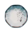 A single plate with a unique, abstract design. Voir les images du produit