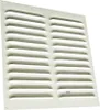 Lüftungsgitter LG 2525 W Lamellengitter Alu Weiss 250 Produktbild-Vorschau 1