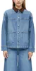 s.Oliver Jeans-Overshirt mit Velourskragen – Größe 40, Produktbild-Vorschau 1