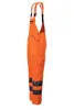 Planam Warnschutz Latzhose uni Gr. 58 orange Produktbild-Vorschau 4