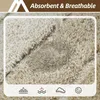 Zachte, antislip badmat, 50 x 150 cm, beige Productafbeelding-voorbeeld 3