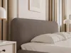 FEDVE Polsterbett Herat aus Bouclé-Stoff 200x200 cm, Braun Produktbild-Vorschau 4