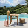Milani Home - tavolino da giardino, bamboo naturale, Anteprima dell’immagine prodotto 4