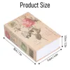 1er Set Buchtresor Buchattrappe Deko Rosentagebuch verziert Produktbild-Vorschau 2