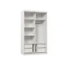 Beautysofa GAJA Schwebetürenschrank 120 cm Kleiderschrank  Produktbild-Vorschau 3